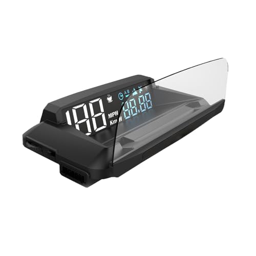 KAOLALI Head up Display Auto HUD GPS Tachometer Universal Digitaler Geschwindigkeitsmesser KMH/MPH mit OverSpeed Alarm, Voltmeter Warnung, USB Plug and Play, für Alle Autos KAOLALI Head up Display Auto HUD GPS Tachometer Universal Digitaler Geschwindigkeitsmesser KMH/MPH mit OverSpeed Alarm, Voltmeter Warnung, USB Plug and Play, für Alle Autos von KAOLALI