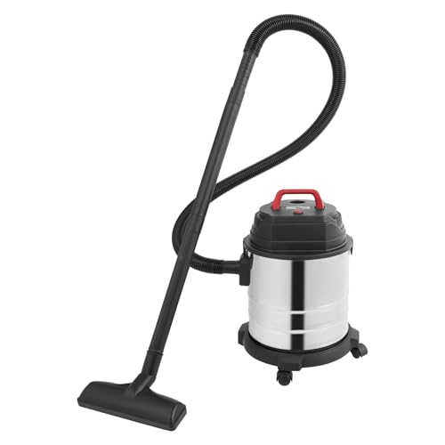 1500W 20L Nass- und Trockensauger Edelstahl Industriestaubsauger Arbeitsradius 8m Vakuum-Grad 16-19Kpa mit 3m Anschlusskabel 4 universellen Rollen Waschsauger Nass Trockensauger für Wohnungen 35x45cm 1500W 20L Nass- und Trockensauger Edelstahl Industriestaubsauger Arbeitsradius 8m Vakuum-Grad 16-19Kpa mit 3m Anschlusskabel 4 universellen Rollen Waschsauger Nass Trockensauger für Wohnungen 35x45cm von KAPIPALA