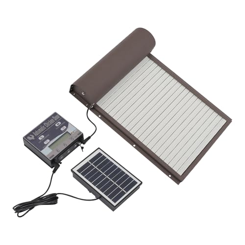 Automatische Hühnerklappe Solar mit LCD Display und Fernbedienung 4 Betriebsmodi Automatische Hühnerstalltür Hühnertür Anti-Pinch IP67 Elektrische Hühnerklappe Automatisch 20.5x29.5cm Automatische Hühnerklappe Solar mit LCD Display und Fernbedienung 4 Betriebsmodi Automatische Hühnerstalltür Hühnertür Anti-Pinch IP67 Elektrische Hühnerklappe Automatisch 20.5x29.5cm von KAPIPALA
