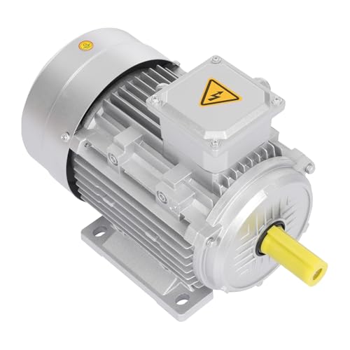 Drehstrom-Asynchronmotor Elektromotor 4kw 2895rpm 230/400V Drehstrommotor B3 Wellendurchmesser 28mm Industriemotor Electricmotor für Maschinen Industrie Bergbau 37.7x20x25.7cm von KAPIPALA