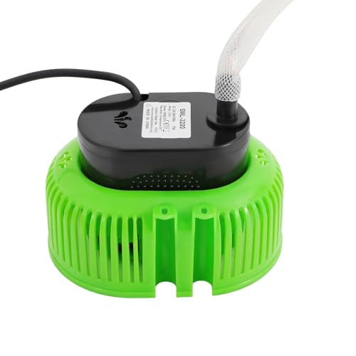 Mini Schmutzwasser Leise Tauchpumpe Poolabdeckpumpen max. Fördermenge 3000 l/h mit 3 Düse, 5m Schlauch und 7.5m extra langem Netzkabel max Förderhöhe 3.2m Flachsaugpumpe Wasser schnell aus Teichen Mini Schmutzwasser Leise Tauchpumpe Poolabdeckpumpen max. Fördermenge 3000 l/h mit 3 Düse, 5m Schlauch und 7.5m extra langem Netzkabel max Förderhöhe 3.2m Flachsaugpumpe Wasser schnell aus Teichen von KAPIPALA