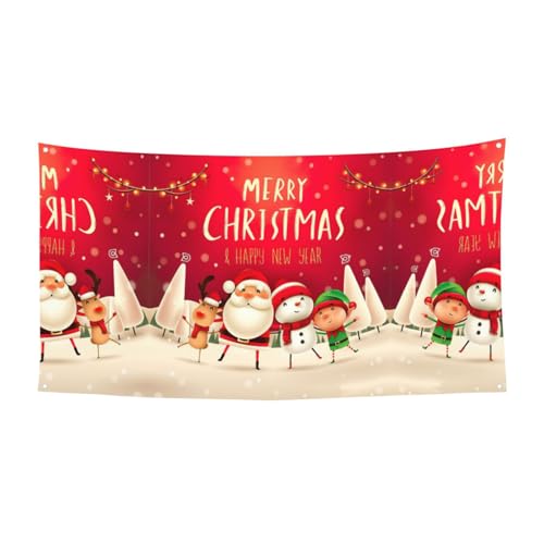 Frohe Weihnachten Druck Holloween Festliche Banner Dekorationen Schild für Feiern Einfach Mit Seilen aufzuhängen 1 Packung Frohe Weihnachten Druck Holloween Festliche Banner Dekorationen Schild für Feiern Einfach Mit Seilen aufzuhängen 1 Packung von KAPPTYY