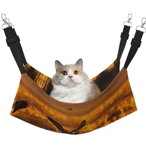 KAPPTYY Loon Nature Vogel-Hängemattenbett mit verstellbaren Riemen und Metallhaken, doppelseitiges Bett KAPPTYY Loon Nature Vogel-Hängemattenbett mit verstellbaren Riemen und Metallhaken, doppelseitiges Bett von KAPPTYY