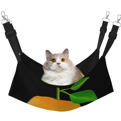 KAPPTYY Mango Hängematte, Bett für Haustiere, mit verstellbaren Riemen und Metallhaken, doppelseitiges Bett KAPPTYY Mango Hängematte, Bett für Haustiere, mit verstellbaren Riemen und Metallhaken, doppelseitiges Bett von KAPPTYY