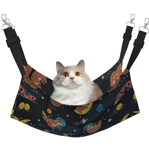KAPPTYY Niedliches Baby-Faultier-Hängemattenbett mit verstellbaren Riemen und Metallhaken, doppelseitiges Bett KAPPTYY Niedliches Baby-Faultier-Hängemattenbett mit verstellbaren Riemen und Metallhaken, doppelseitiges Bett von KAPPTYY