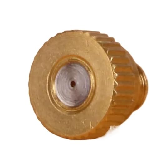 1 STÜCK 3/16 "0,5mm Messing Zerstäubung Rasen Nebel Sprinkler Gartenarbeit Sprühdüse Beschlagen Nebel Düse Kühlung Befeuchtung von KAPQIN