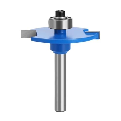 1 STÜCK 6 mm oder 6,35 mm Schaft T-Nutfräser Biscuit Joint Slot Cutter Verbindungsschlitzfräser Router Bit Höhenfräser Holzbearbeitung(6.35mm shank) von KAPQIN
