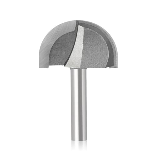 1 STÜCK 8 mm Schaft Außendurchmesser 40 mm CNC-Werkzeuge Vollhartmetall-Rundkopffräser Rundkopffräser Kernkastenfräser-Shaker-Werkzeuge von KAPQIN