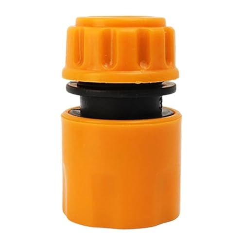 1PC/2PCS/3PCS/6PCS Wasserschlauch-Schnellverbinder Extender Gartenhahnrohr Anschlussgelenk Bewässerungskupplung Zubehör(2PCS-(Yellow)) von KAPQIN