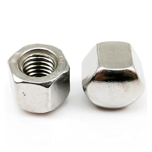 1PC/2PCS/5PCS/10PCS M3 M4 M5 M6 M8 M10 M12 M14 M16 DIN917 304 Edelstahl Hex Hexagon Decor Kurze Niedrige Abdeckkappe Blinde Eichelmutter(2pcs M10) von KAPQIN