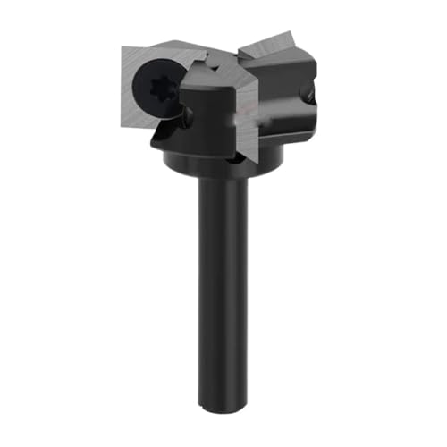 1PC 1/4 oder 8mm oder 12mm Schaft 1PC Router Bit mit Fräser Hartmetall Holzbearbeitung Bit Spoilboard Zerlegen Bohrer(6.35mm shank) von KAPQIN