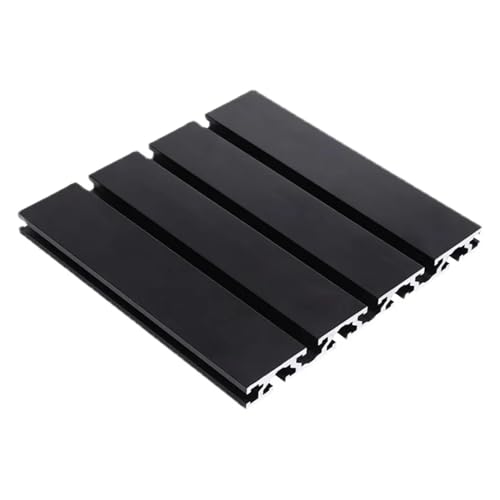 1PC 15180 Aluminium Profil Extrusion Länge 100mm Bis 1000mm Eloxiert Linear Schiene for DIY CNC 3D Drucker Teile Werkbank Rahmen(15180 Black,600mm) von KAPQIN
