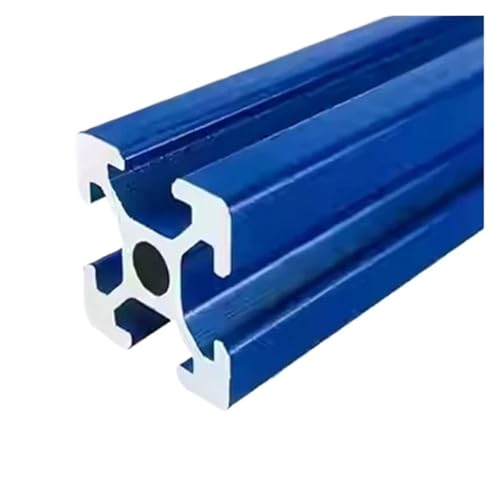 1PC 2020 Aluminiumprofil T-Nut 100-1000MM Aluminium-Extrusion 20X20 for CNC-3D-Drucker DIY Spray Blau(700mm) von KAPQIN