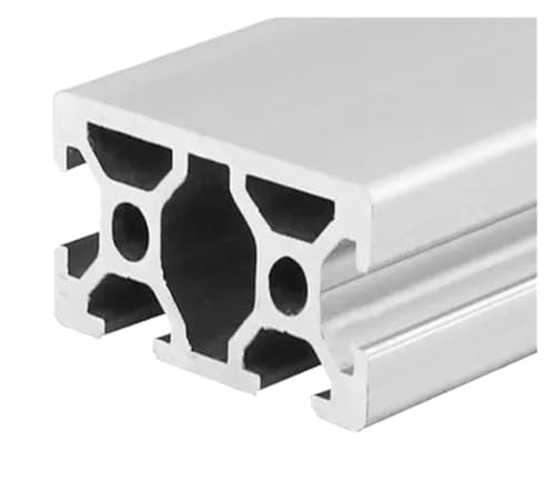 1PC 2040N1 Aluminiumprofil 2040N1 20MM * 40MM T-Nut Eloxiert Extrusionslänge for CNC 3D-Drucker DIY Rahmen(2040N1 Silver,800mm) von KAPQIN