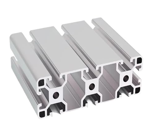 1PC 40120 T-Slot Aluminium Profil Extrusion Rahmen Schwarz 100-1200mm F Laser Gravur Maschine CNC 3D Druck Kamera Slider Möbel(Silver,450mm) von KAPQIN