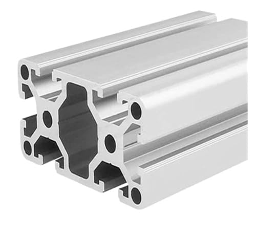 1PC 4080W Aluminium Profil Extrusion Rahmen 4080W Schwere Linie Linear Schiene 3mm Wand Thicknes(4080W-Silver,450mm) von KAPQIN