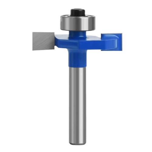 1PC 6mm oder 1/4 Schaft T-Slot & T-Track Stoßen Router Bit for Holzbearbeitung Meißel Cutter C0614403R(6.35mmX6.35mm) von KAPQIN