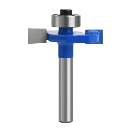 1PC 6mm oder 1/4 Schaft T-Slot & T-Track Stoßen Router Bit for Holzbearbeitung Meißel Cutter C0614403R(6mmX7.96mm) von KAPQIN