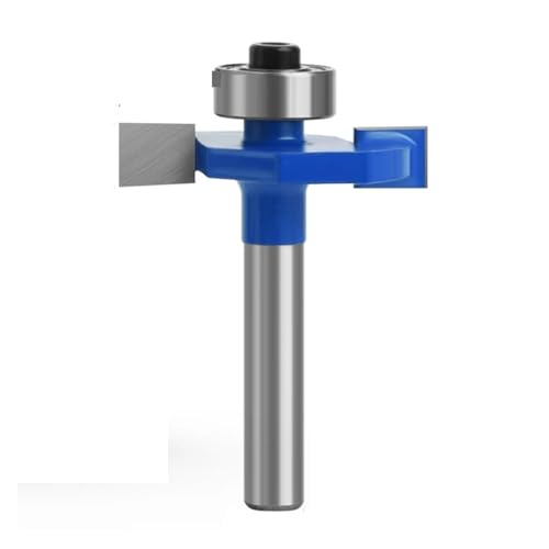 1PC 6mm oder 1/4 Schaft T-Slot & T-Track Stoßen Router Bit for Holzbearbeitung Meißel Cutter C0614403R(6mmX9.52mm) von KAPQIN