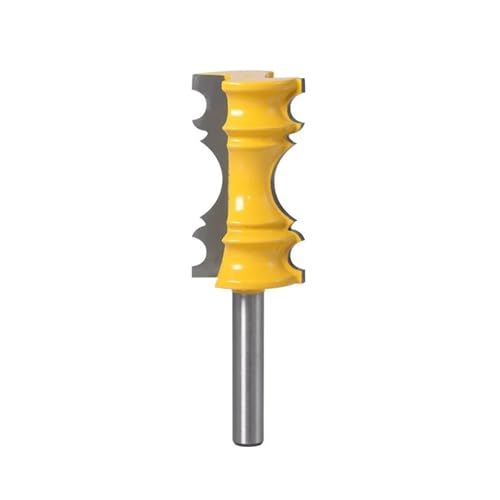 1PC Stuhl Schiene Form Router Bit 1/2 Schaft 12mm 8mm Schaft Linie Messer Zapfen for Holzbearbeitung Werkzeuge(8mm shank) von KAPQIN