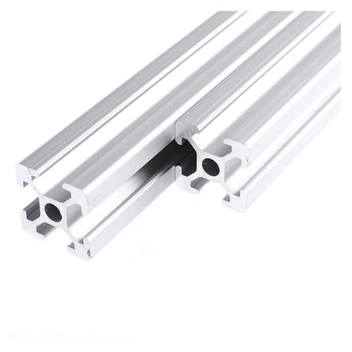 2 STÜCKE 2020 Aluminiumprofil-Extrusion 2020 Linearschiene 150 mm bis 1000 mm Länge for CNC-3D-Druckerteile(1000mm) von KAPQIN