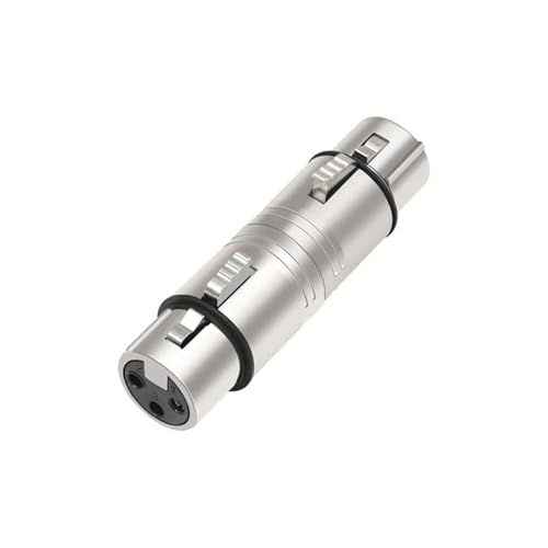 2PCS XLR Buchse Auf 3 Pin Zu Gender Changer Stecker for Mikrofon Stereo Mixerr 2PCS XLR Buchse Auf 3 Pin Zu Gender Changer Stecker for Mikrofon Stereo Mixerr von KAPQIN