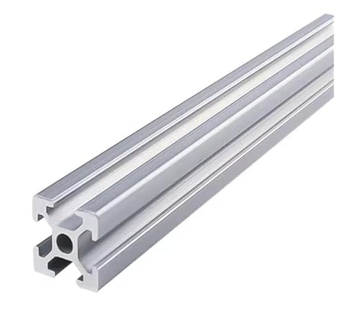 4 STÜCKE 2020 Aluminiumprofil Extrusion Eloxiert Linearschienenführungswelle for CNC 3D-Druckerteile Silber(500mm) von KAPQIN