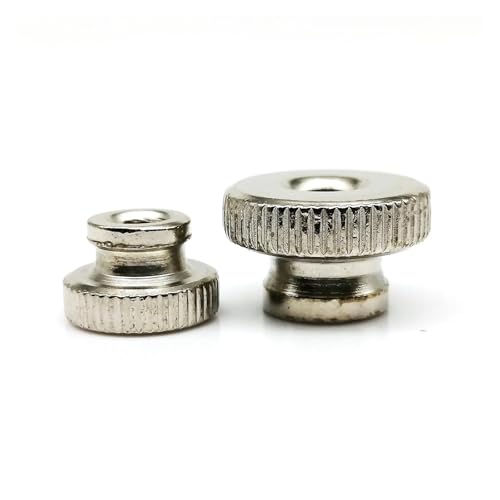 5 STÜCKE/10 STÜCKE M3 M4 M5 M6 Schritt Einstellen Nivellierung Rändelmutter Handfest Rändelmutter for 3D Drucker Vorhang wand Glas(5pcs M6) von KAPQIN