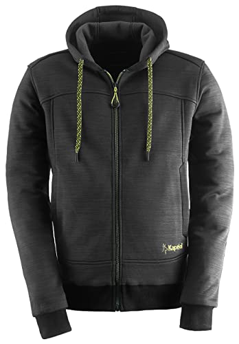 KAPRIOL SLICK SWEATSHIRT W/HOOD BLACK XL von KAPRIOL