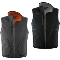 Tech Softshell Arbeitsweste - m - Grau - Kapriol Tech Softshell Arbeitsweste - m - Grau - Kapriol von KAPRIOL