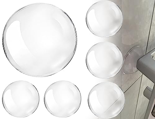 KAPSING 6 Stück türstopper wand Set, türstopper selbstklebend, Türstopper, Türpuffer Transparent, runde Türpuffer Wand, Gummipuffer Selbstklebend für Tür, Wände KAPSING 6 Stück türstopper wand Set, türstopper selbstklebend, Türstopper, Türpuffer Transparent, runde Türpuffer Wand, Gummipuffer Selbstklebend für Tür, Wände von KAPSING