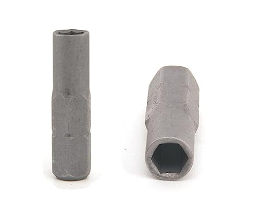 KAPSING Sechskant Schraubendrehereinsätze 6,35 mm 1/4 Zoll Bit Adapter für Micro-Bits Form 4 mm KAPSING Sechskant Schraubendrehereinsätze 6,35 mm 1/4 Zoll Bit Adapter für Micro-Bits Form 4 mm von KAPSING