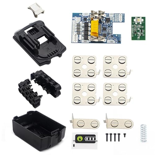 Batteriegehäuse-Set für BL1830 18V Batterie beschädigte Gehäuse Reparatur Einfache Installation und Thermoschutz von KAQNTUD