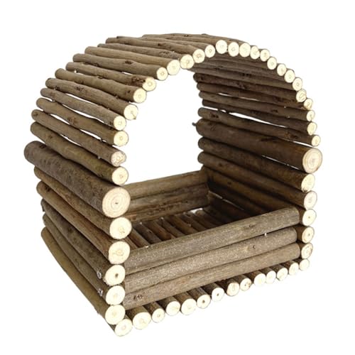 Belüftete Holzbögen, Nester für kleine Haustiere, Unterschlupf für kleine Haustiere, Spielzeug, dekorative Nester aus Holz, Vogel für Papageien Belüftete Holzbögen, Nester für kleine Haustiere, Unterschlupf für kleine Haustiere, Spielzeug, dekorative Nester aus Holz, Vogel für Papageien von KAQNTUD