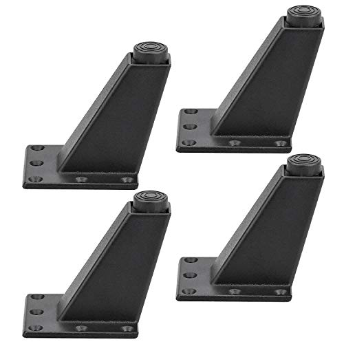 KARAA 4Pcs Möbelfüße Schwarz Schräg 8.2cm Regalfüße Möbelfüße Set Schreibtisch Tischbeine Konisch für Schrank Sofa Tisch Bett Wohnzimmer Küche KARAA 4Pcs Möbelfüße Schwarz Schräg 8.2cm Regalfüße Möbelfüße Set Schreibtisch Tischbeine Konisch für Schrank Sofa Tisch Bett Wohnzimmer Küche von KARAA