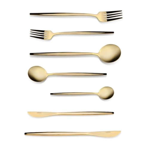Karaca Orion Gold 12-Personen 84-Teiliges Besteckset Karaca Orion Gold 12-Personen 84-Teiliges Besteckset von KARACA