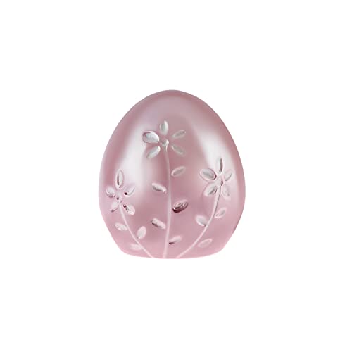 KARACA Ostern Deko-Schmuckstück aus Keramik, 9 cm, Rosa, Dekoratives Figur, Accessoire für Ihr Zuhause, Besonderes Design, Dolomit, Perfekte Wahl,EIN besonderes Design von KARACA