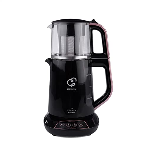 Karaca Çaysever Sprechende Teekanne und Wasserkocher 1700W Rosegold - Traditionelle Teezubereitung trifft auf moderne Technologie Karaca Çaysever Sprechende Teekanne und Wasserkocher 1700W Rosegold - Traditionelle Teezubereitung trifft auf moderne Technologie von KARACA