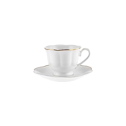 Karaca Glocke Kaffeebecher Set für 6 Personen 90 ml, Kaffe-service, Einzigartiges Design, Ambiente Sorgt von KARACA
