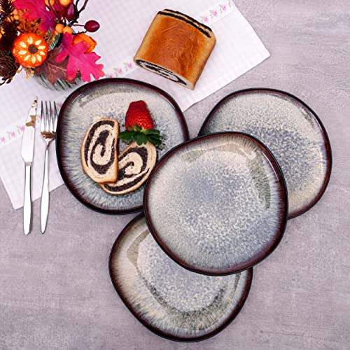 Karaca Schwarz Galactic Reactive Tafelservice -Set Für 4 Teiliges Set Modern, Geschirrset Stilvoll, Außergewöhnlich, Reaktives Essgeschirr, Einzigartig, Natürlich, Selbsttexturiert, Organische Form Karaca Schwarz Galactic Reactive Tafelservice -Set Für 4 Teiliges Set Modern, Geschirrset Stilvoll, Außergewöhnlich, Reaktives Essgeschirr, Einzigartig, Natürlich, Selbsttexturiert, Organische Form von KARACA