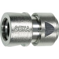 Geka - plus-Schlauchstück St-Sys.,MS, 3/4', 19mm,SB m. Spannmutter plus von Geka