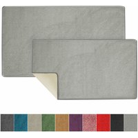 Badematte Carousel Silber 50 x 80 cm von KARAT