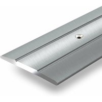 Übergangsprofil Abdeckleiste Firm K132 Form: C Breite: 36 mm Länge: 100 cm Vorgebohrt Silber von KARAT