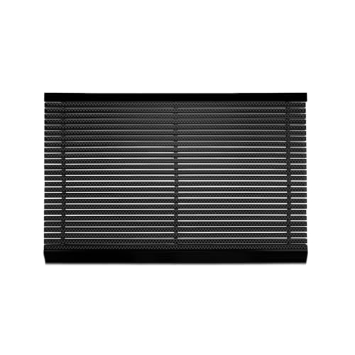 KARAT Fussabtreter Aussenbereich für innen & außen - rostfrei & wetterfest - Haustür Fußabtreter - Türmatte Eingangsmatte - Power Brush (60 x 90 cm, PVC-Rahmen - Schwarz) von KARAT