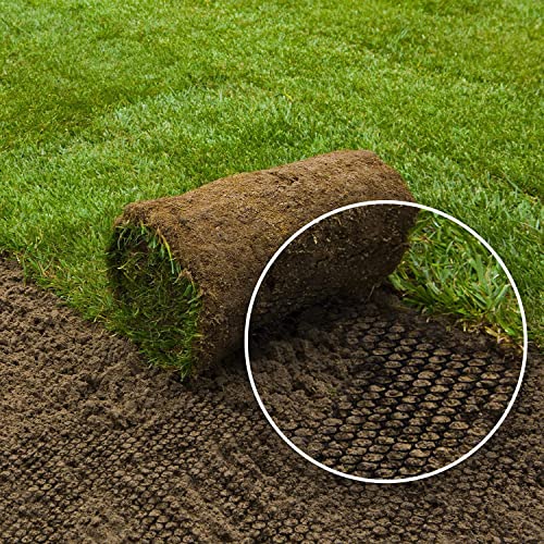 KARAT Maulwurfgitter Meterware - 500 g/m² - Maschenbreite 7x7mm - Wühlmausgitter - Maulwurfschutz - Maulwurfsperre (200 x 2000 cm) von KARAT