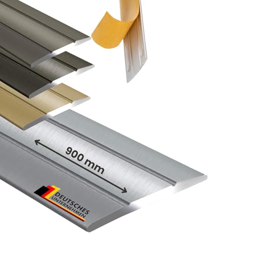 KARAT Übergangsprofil Selbstklebend Silber 900 mm Alu - Länge 1m, Breite 36 mm - Übergangsschiene Aluminium eloxiert, Übergangsleiste ohne Bohren Abdeckleiste Firm KARAT Übergangsprofil Selbstklebend Silber 900 mm Alu - Länge 1m, Breite 36 mm - Übergangsschiene Aluminium eloxiert, Übergangsleiste ohne Bohren Abdeckleiste Firm von KARAT