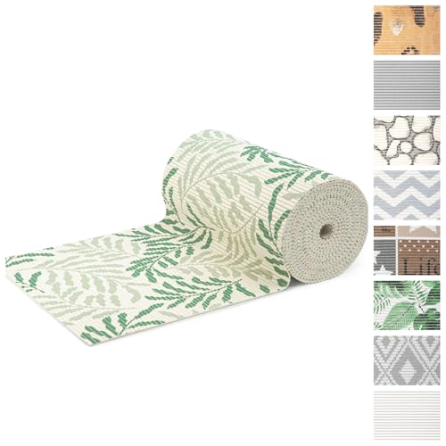 KARAT Weichschaummatte Meterware für Bad Antirutschmatte für Pool & Küche - Badematte aus Schaumstoff zuschneidbare Duschmatte - rutschfeste Badvorleger Bodenmatte 65 x 250 cm Forest von KARAT