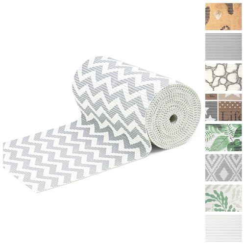 KARAT Weichschaummatte Meterware für Bad Antirutschmatte für Pool & Küche - Badematte aus Schaumstoff zuschneidbare Duschmatte - rutschfeste Badvorleger Bodenmatte 65 x 300 cm Stripe KARAT Weichschaummatte Meterware für Bad Antirutschmatte für Pool & Küche - Badematte aus Schaumstoff zuschneidbare Duschmatte - rutschfeste Badvorleger Bodenmatte 65 x 300 cm Stripe von KARAT