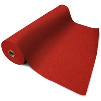 Messeteppich auf Maß Sintra Rot meliert 0715 100 x 100 cm von KARAT