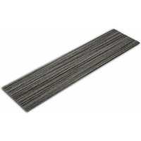 Karat - Teppichdielen Mapple Grau-gestreift 5 m² 20 Stück von KARAT